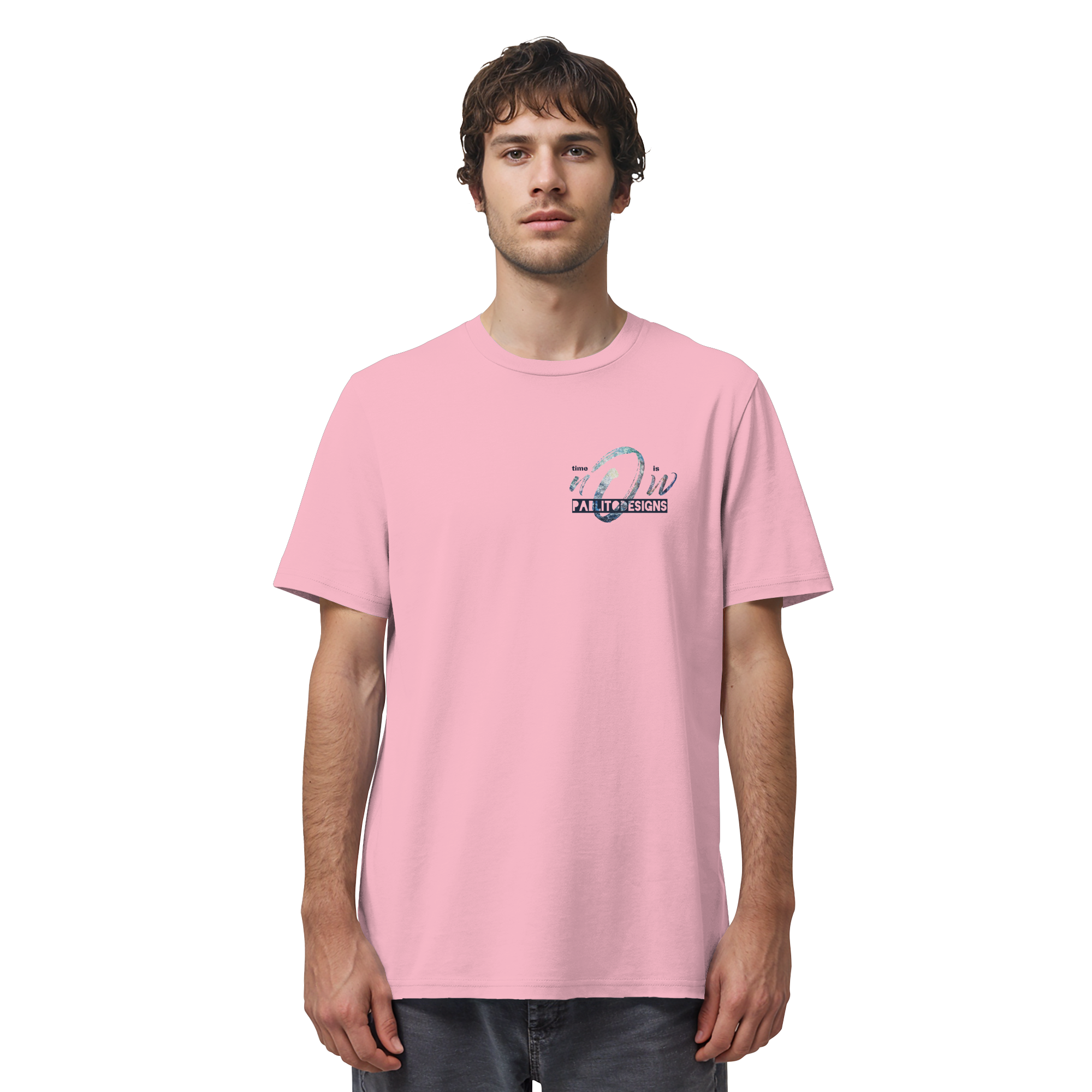 time is NOW  - unisex organic classic tee