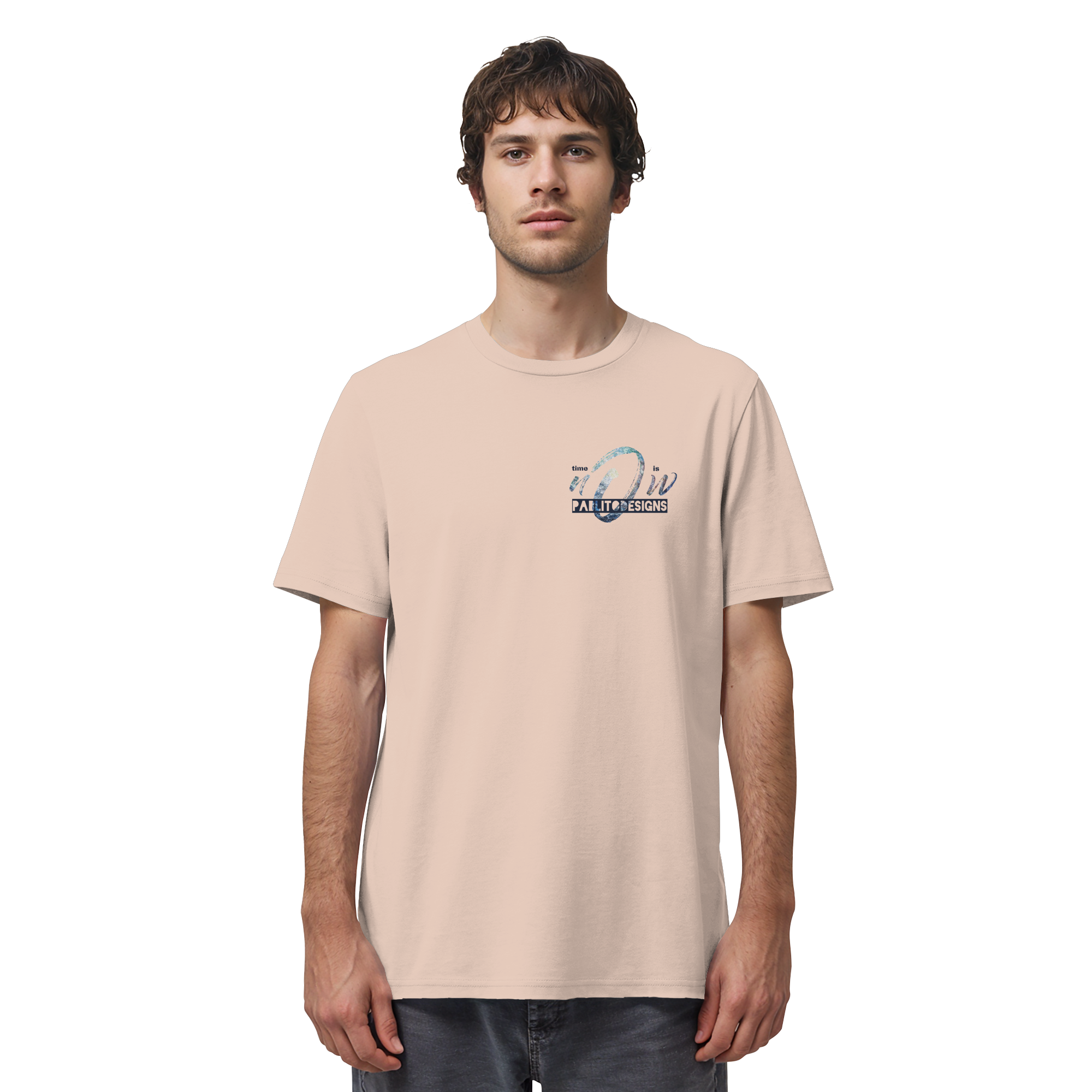 time is NOW  - unisex organic classic tee