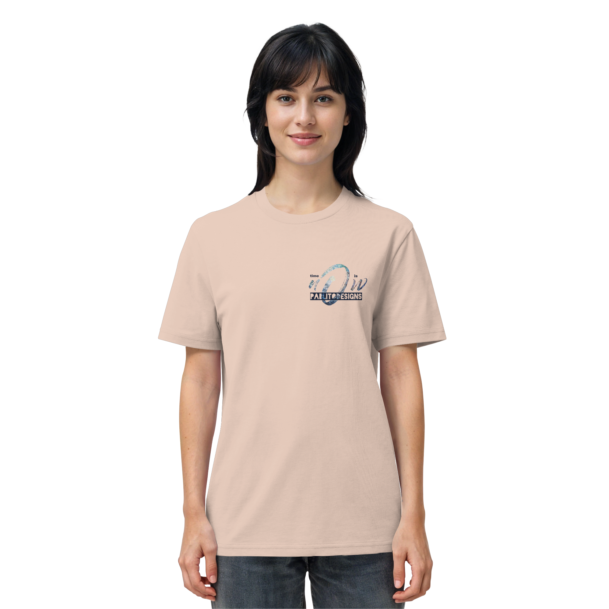 time is NOW  - unisex organic classic tee
