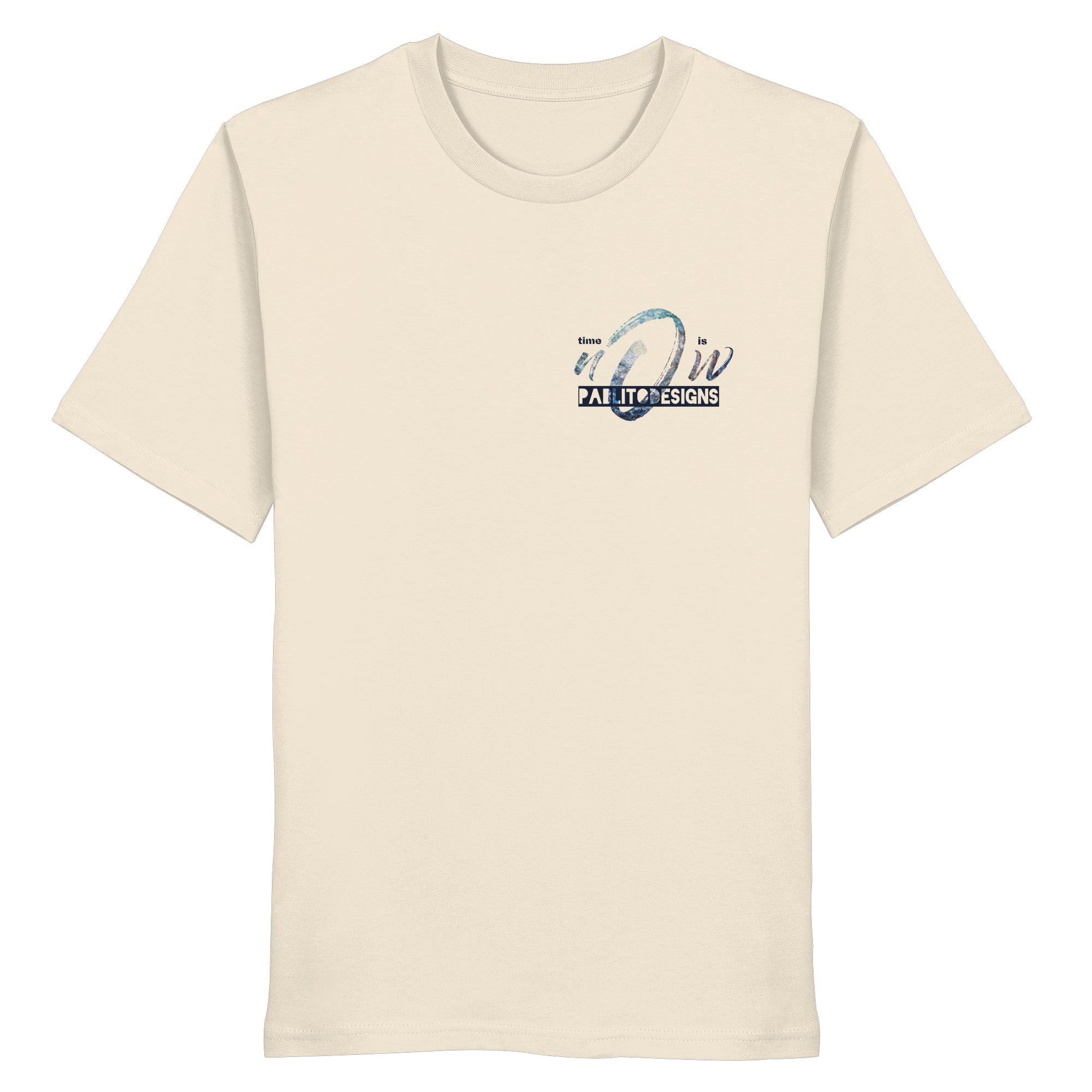 time is NOW  - unisex organic classic tee