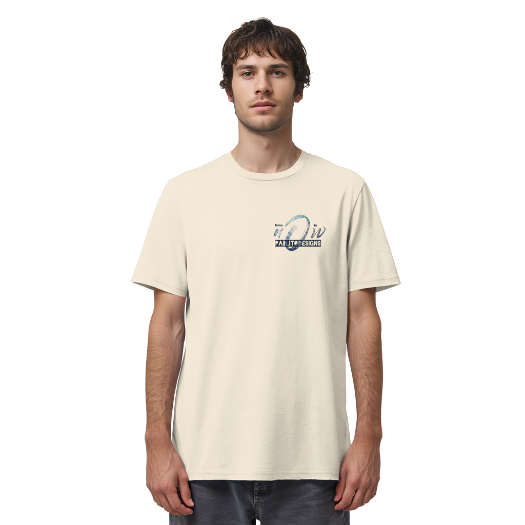 time is NOW  - unisex organic classic tee