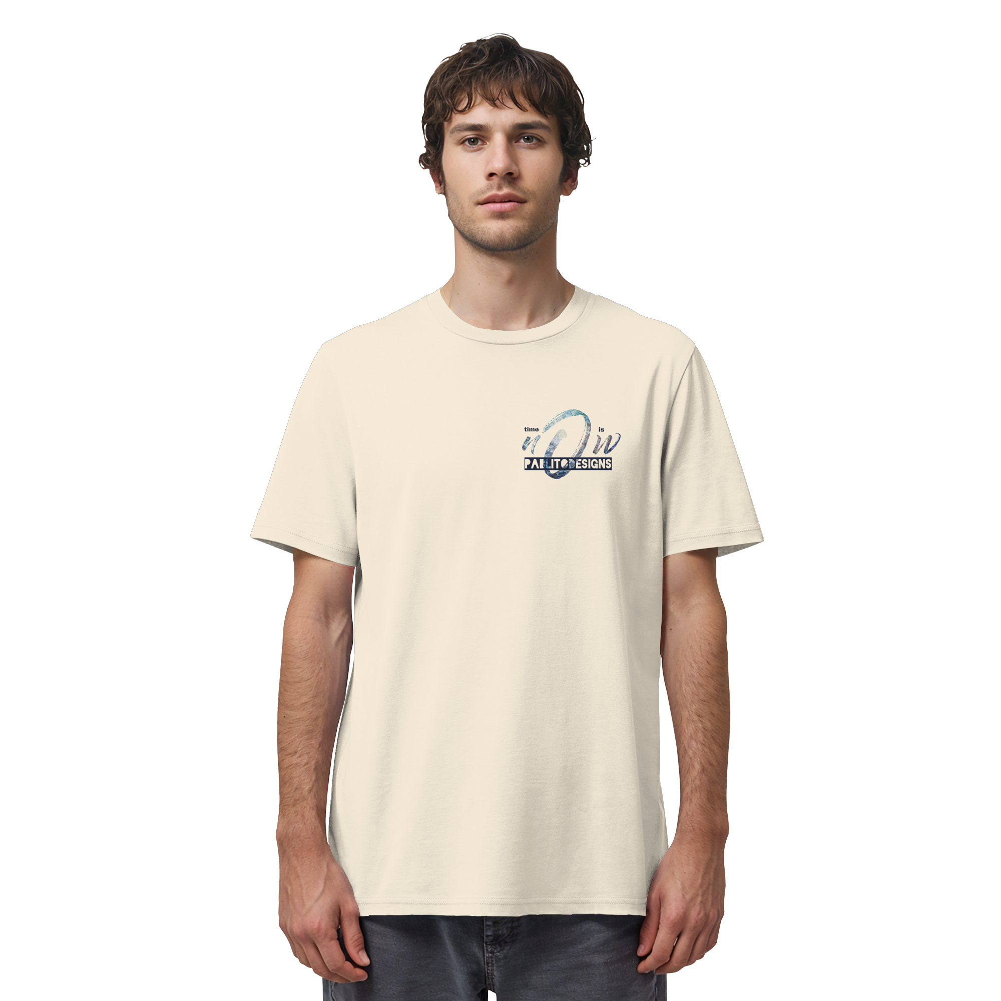 time is NOW  - unisex organic classic tee