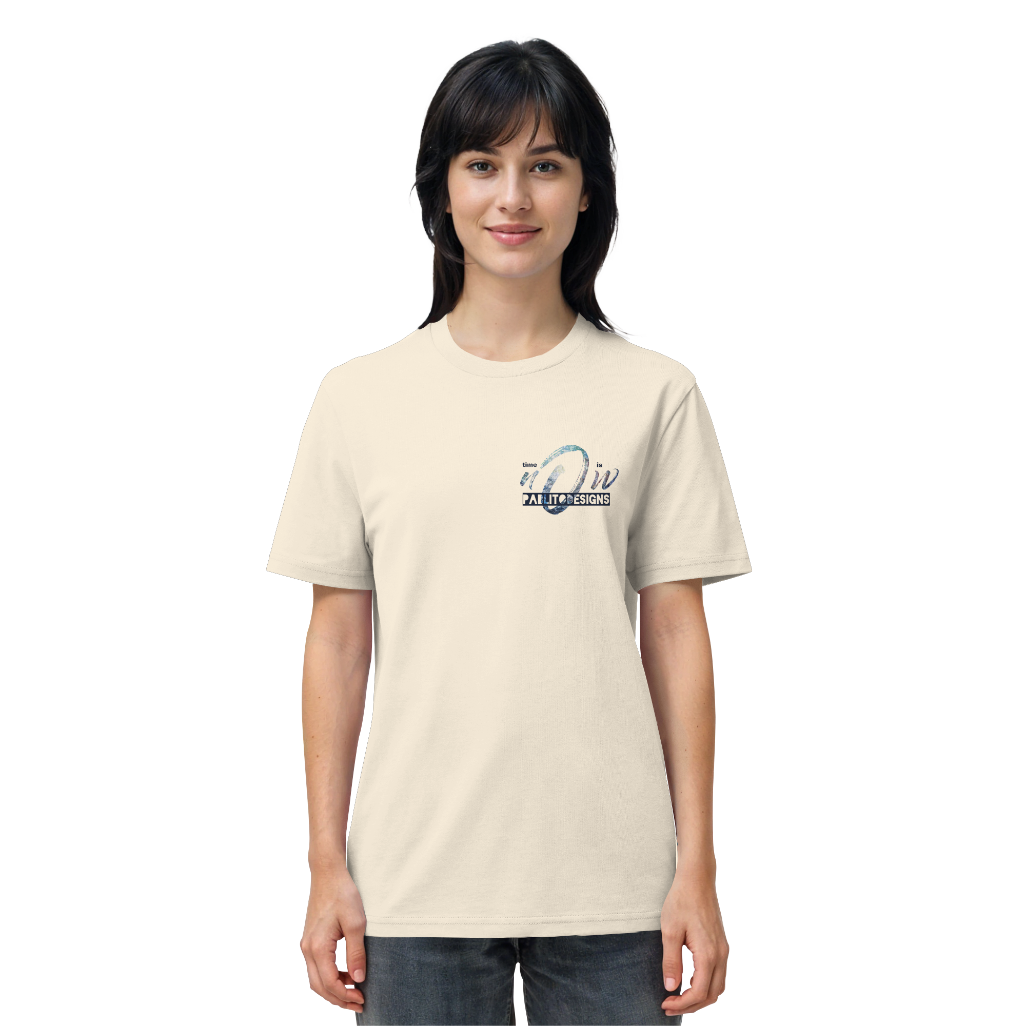 time is NOW  - unisex organic classic tee