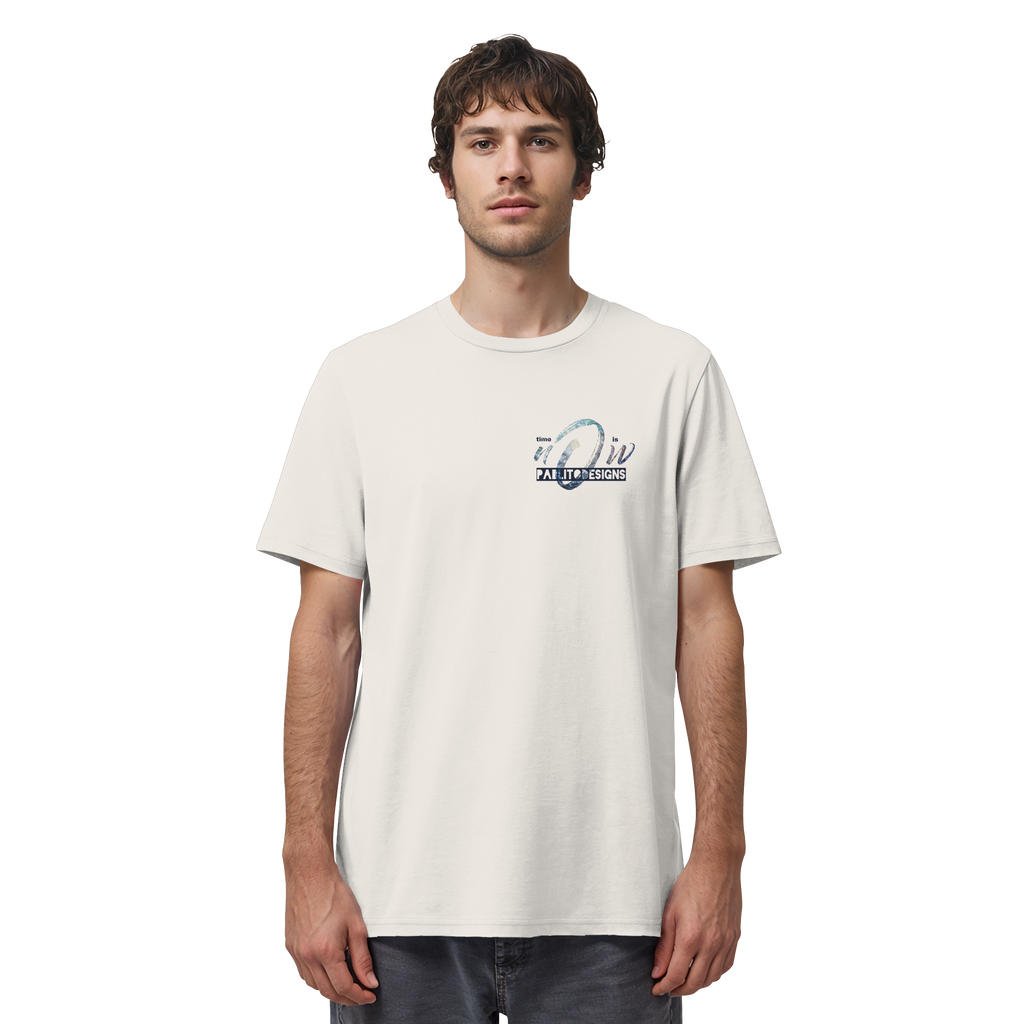 time is NOW  - unisex organic classic tee