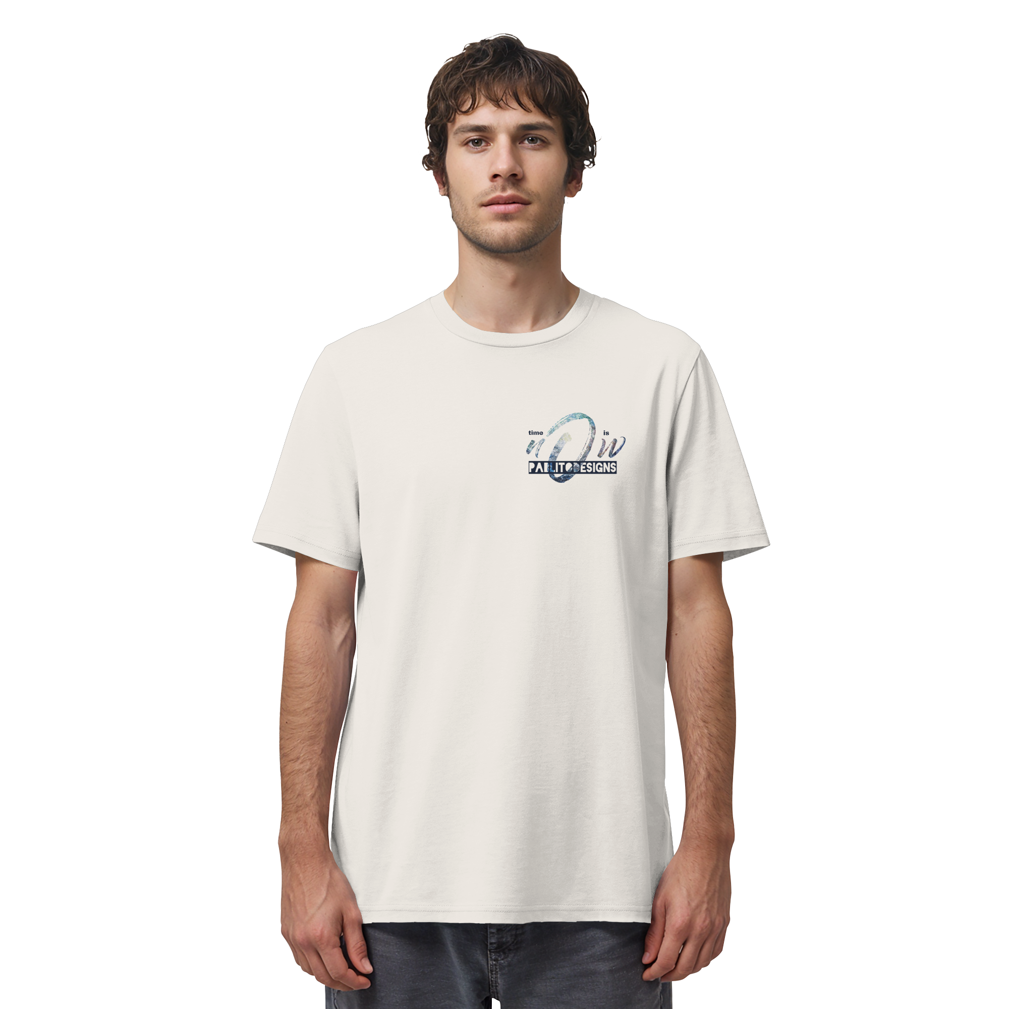 time is NOW  - unisex organic classic tee