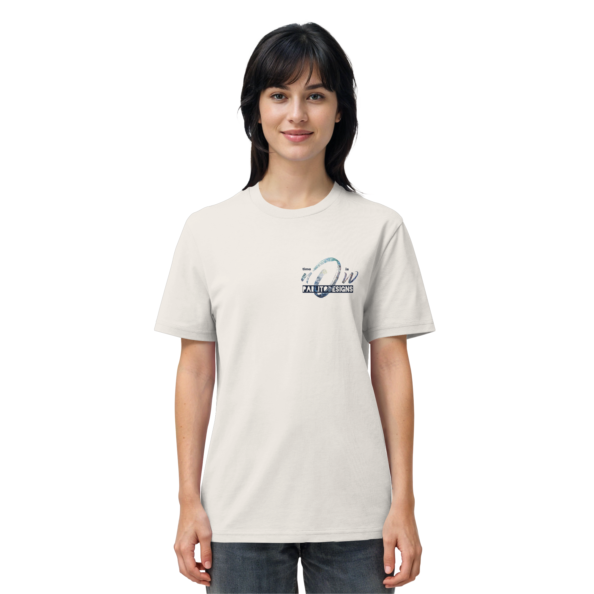 time is NOW  - unisex organic classic tee