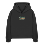 i am  - womens organic boxcut hood