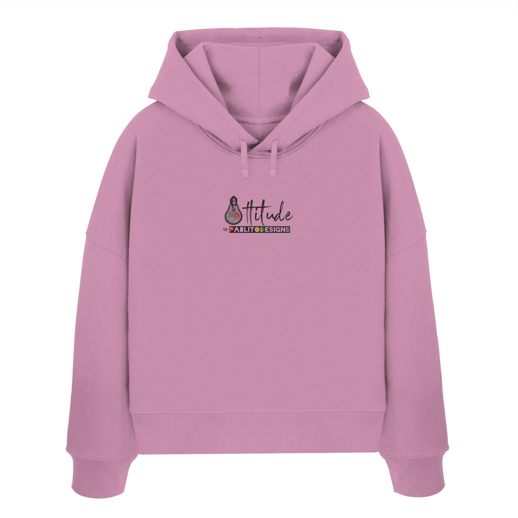 attitude - womens organic boxcut hood