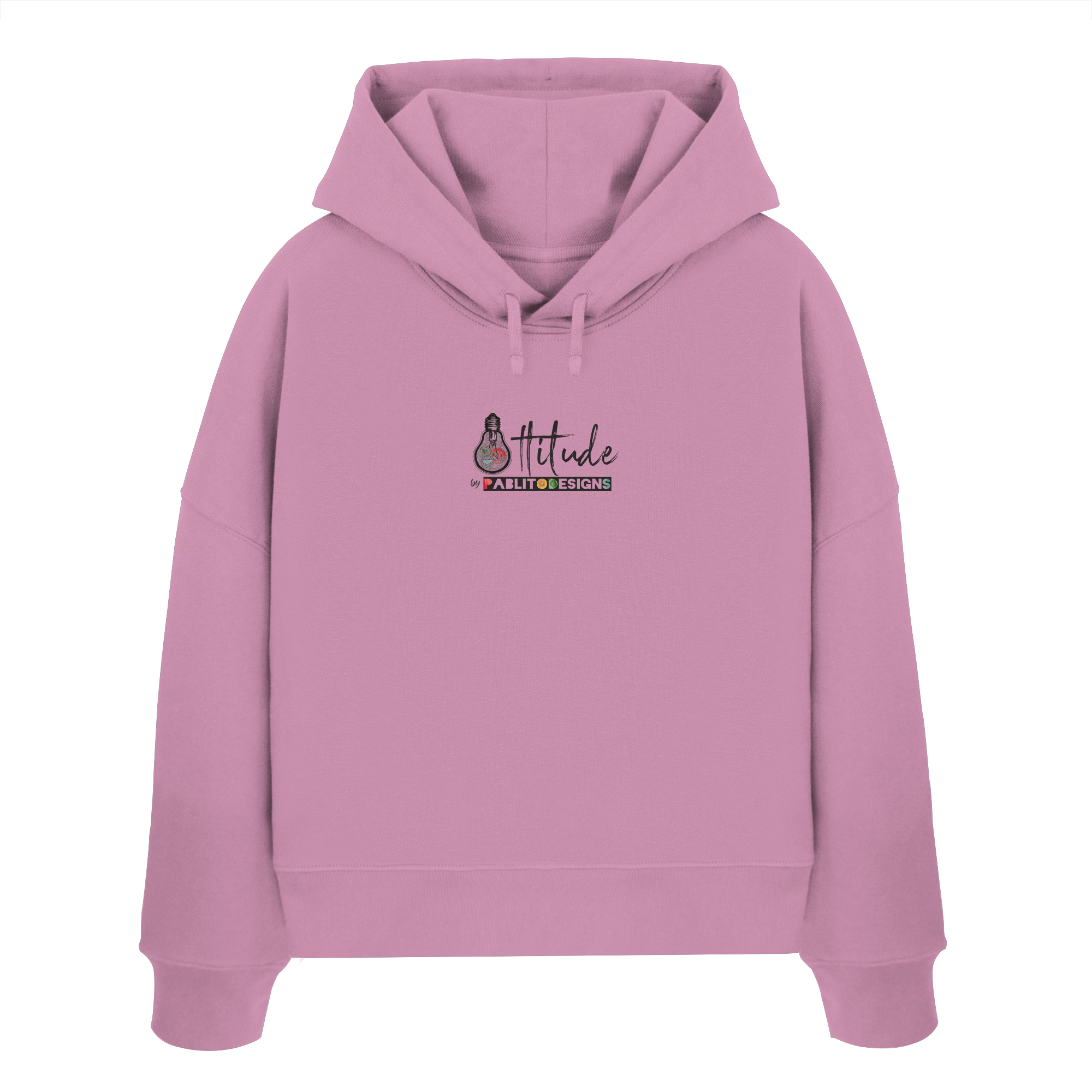 attitude - womens organic boxcut hood