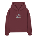 time is NOW - womens organic boxcut hood