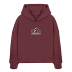 time is NOW - womens organic boxcut hood