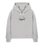 time is NOW - womens organic boxcut hood