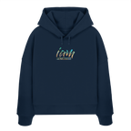 i am  - womens organic boxcut hood