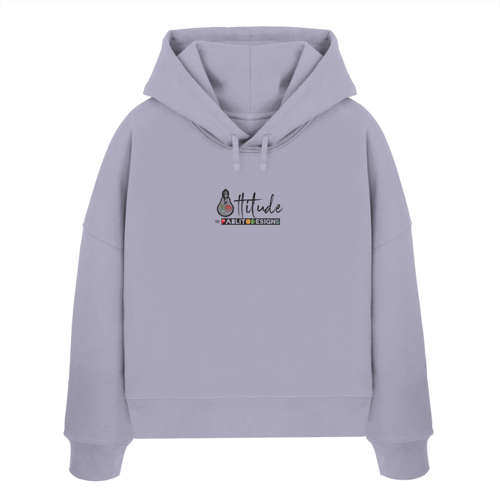 attitude - womens organic boxcut hood