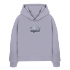 time is NOW - womens organic boxcut hood