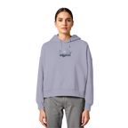 time is NOW - womens organic boxcut hood