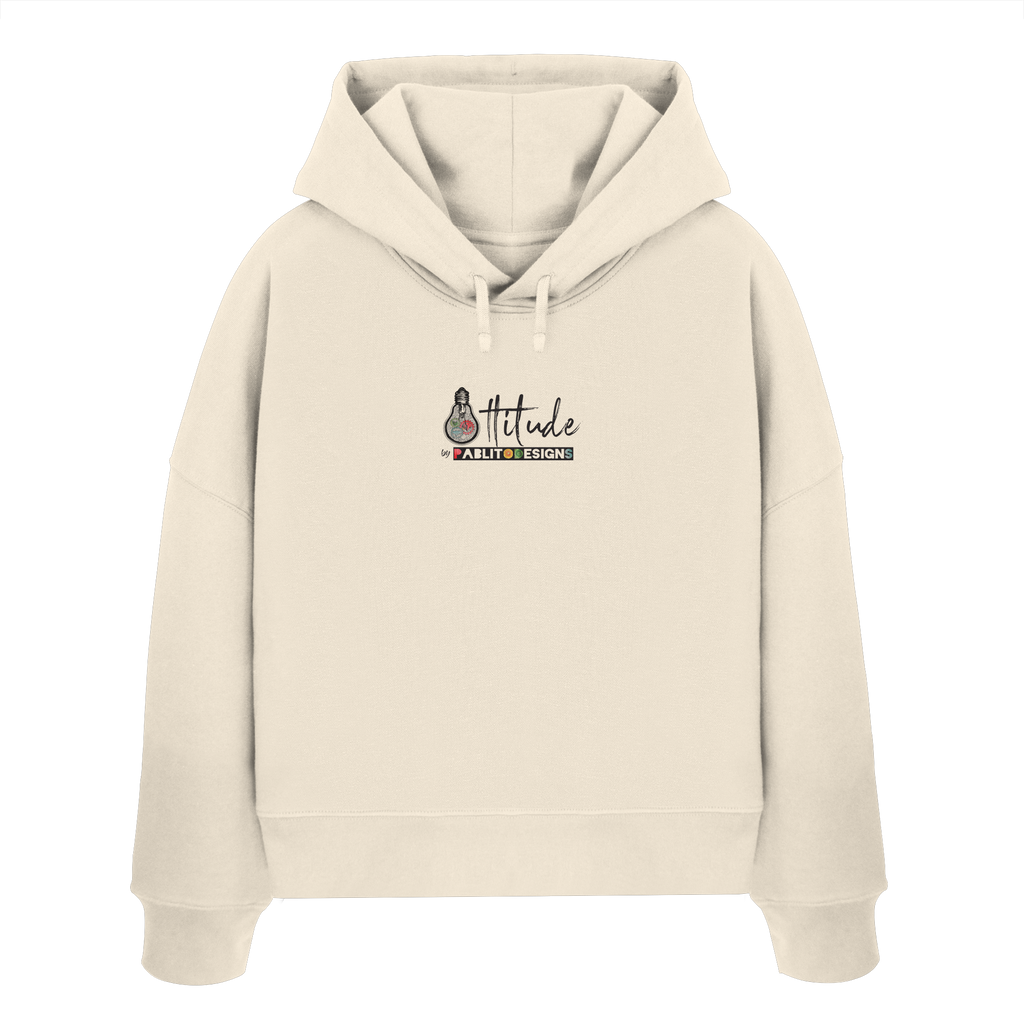 attitude - womens organic boxcut hood