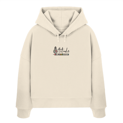 attitude - womens organic boxcut hood