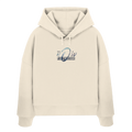 time is NOW - womens organic boxcut hood