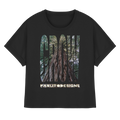 GROW - womens organic rolled sleeves tee