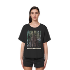 GROW - womens organic rolled sleeves tee