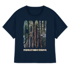 GROW - womens organic rolled sleeves tee