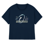 time is NOW - womens organic rolled sleeves tee