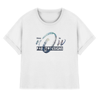 time is NOW - womens organic rolled sleeves tee